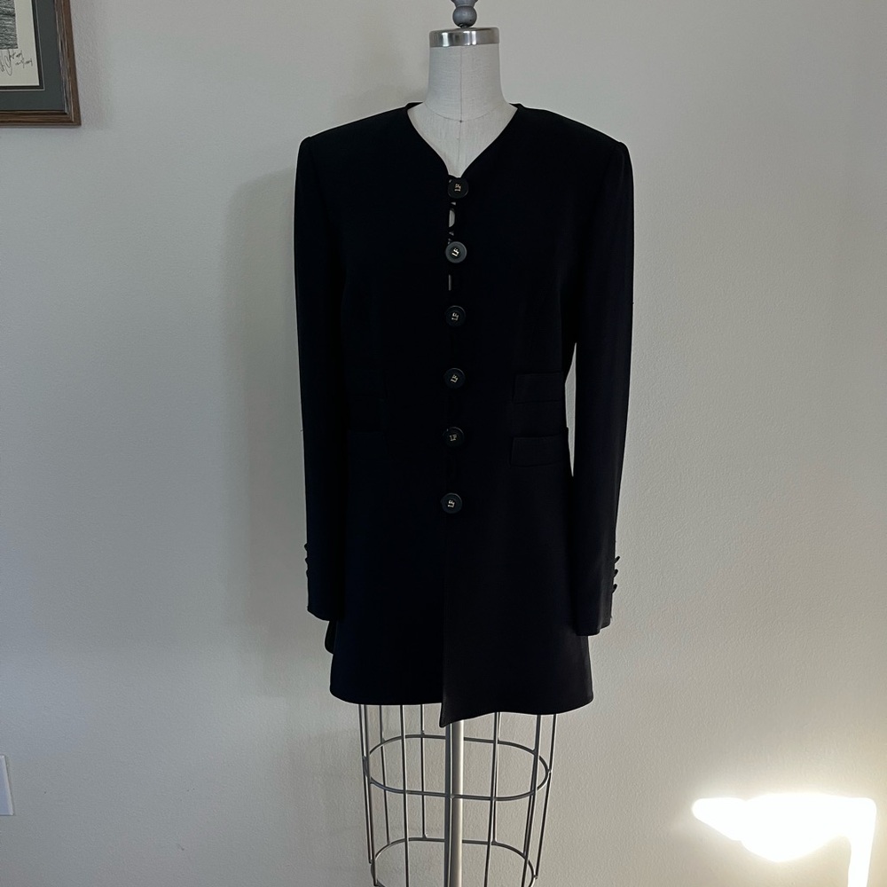 Louis Feraud Black Evening Jacket